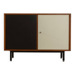 Buffet noir et blanc des ann�es 1960 par heinrich riestenpatt