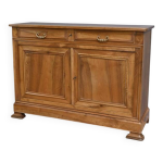 Buffet en noyer massif, style louis - philippe 1900 Buffet en noyer massif, style louis - philippe 1900