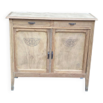Buffet parisien art dco vintage rnov en bois 1940