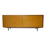 Buffet  portes coulissantes en teck par ernst martin dettinger pour bormann, annes 1960