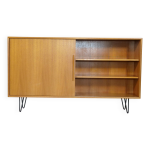 Buffet  portes coulissantes en teck de wk mbel, annes 1960
