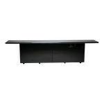 Buffet sheraton par giotto stoppino pour acerbis international, annes 1980