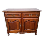 Buffet style louis xv en merisier