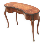 Buffet / table d'appoint louis xv de forme rognon du 19me sicle