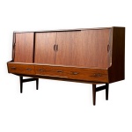 Buffet en teck, danemark, annes 1960 / 1970, style mid - c modern, vintage