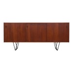 Buffet en teck, design danois, annes 1970, production : danemark