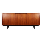 Buffet en teck, design danois, annes 1970, fabrication : pmj viby j