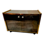 Buffet vintage attribué à willy rizzo circa 1970 Buffet vintage attribué à willy rizzo circa 1970
