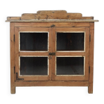 Buffet vitr� en bois massif