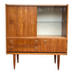 Buffet vitrine scandinave vintage