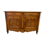 Buffet xixme en marqueterie et loupe d orme