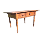 Bureau 19 me en merisier