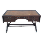 Bureau anglais double face en acajou Bureau anglais double face en acajou