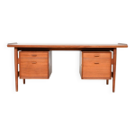 Bureau arne vodder modèle 207 en teck sibast danemark 1960 Bureau arne vodder modèle 207 en teck sibast danemark 1960