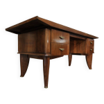 Bureau art - deco en palissandre sanyas et popot