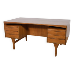 Bureau autoportant vintage en teck par valdemar mortensen, 1960s