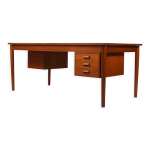 Bureau børge mogensen en teck, années 1950 Bureau børge mogensen en teck, années 1950