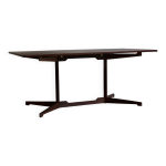 Bureau en bois, italie annes 70