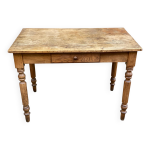 Bureau en bois massif louis xvi du 19me