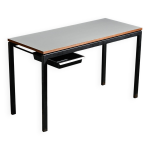 Bureau cansado par charlotte perriand, circa 1962.