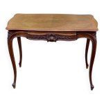 Bureau de centre style louis xv en chne du 19me