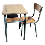 Bureau & chaise d ecolier