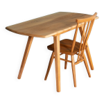 Bureau et chaise de table pour enfants ercol windsor sur mesure blonde