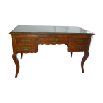 Bureau en chne avec 5 tiroirs