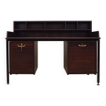 Bureau en chne, design danois, annes 1970, production : danemark