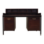 Bureau en chne, design danois, annes 1970, production : danemark