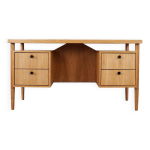 Bureau en chne, design scandinave
