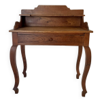 Bureau en chne dans le style louis xv