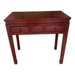 Bureau chinois en orme laqué xix siècle Bureau chinois en orme laqué xix siècle