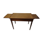 Bureau classique avec dessus en cuir années 1930 à 1950 Bureau classique avec dessus en cuir années 1930 à 1950