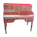 Bureau  cylindre en acajou 19 me