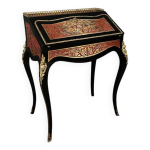 Bureau de dame en marqueterie  boulle , napolon iii milieu xixe