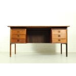 Bureau danois du milieu du sicle en palissandre par erik brouer, danemark des annes 1960