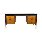 Bureau design vintage en teck par arne vodder et anton borg, 1960s