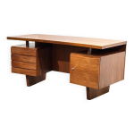 Bureau de direction danois en teck du milieu du sicle