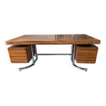 Bureau de direction en palissandre de rio, annes 70