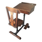 Bureau d'colier en bois, annes 1950