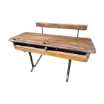 Bureau d'colier pupitre dbut xx me