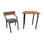 Bureau d'colier avec son fauteuil