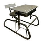 Bureau d'colier   vintage amricain   60's