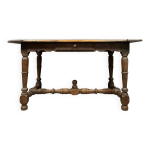 Bureau �poque louis xiii en chene massif