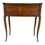 Bureau �troit en noyer louis philippe