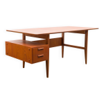 Bureau filigrane de style danois, ann�es 1960, en teck