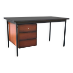 Bureau de florence knoll sign knoll laqu noir circa 1950