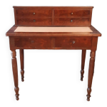 Bureau  gradin en acajou louis philippe