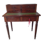 Bureau  gradin en acajou style louis philippe